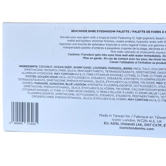 🆕 Iconic London: Beachside Babe Eyeshadow Palette - Picture 13 of 14